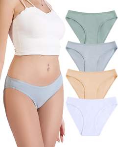 บิกินี่ผู้หญิงทรงเอวต่ำ ดีไซน์หรูหรา สวมใส่สบาย น้ำหนักเบา ผ้าถักเนื้อนุ่ม ระบายอากาศได้ดี ยืดหยุ่นพอดีตัว เหมาะสำหรับใช้ในชีวิตประจำวัน - Product Image 1