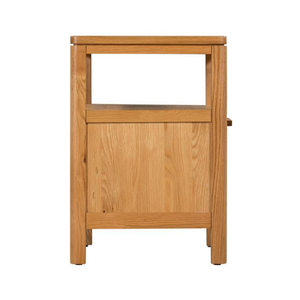 Table de chevet à 2 tiroirs en bois massif (chêne/pin/acacia) – Meuble de chambre promotionnel – Fournisseur vietnamien – Vente chaude - Product Image 3