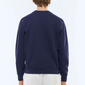 Sweat-shirts à col rond pour homme haute performance, couleur unie, manches longues, pull décontracté - Product Image 6