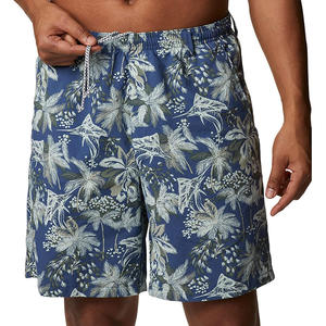 Hot Summer Beach Men's Shorts Leopard <b>Print</b> 100% Cotton Canvas Quick Dry <b>Large</b> Size Sports Casual Streetwear Swimming - Product Image 3