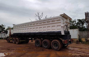 รถพ่วงบรรทุกหนักแบบไฮดรอลิกสำหรับขนส่งสินค้าขายส่ง - Product Image 2