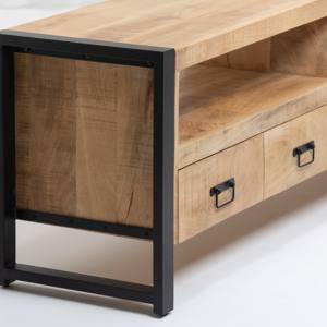 Mueble de TV Vandana Novara Ultra de Madera, Diseño Moderno y Minimalista de Consola de Entretenimiento en Madera Sólida - Product Image 4