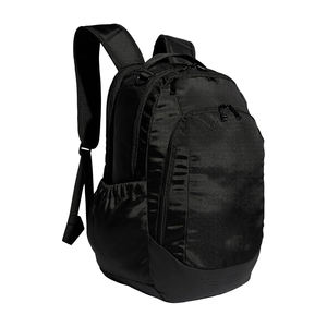 Sac à dos de basketball noir professionnel avec poche interne pour ballon, compartiment inférieur pour chaussures, crochet supérieur et poignée de transport renforcée - Product Image 2