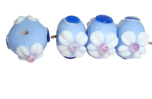 ลูกปัดแก้วลายดอกไม้ทำมือ |   ลูกปัดโฟคอลขนาด 10 มม. 12 มม. |   สีตามสั่ง |   แบรนด์ FE |   การทำเครื่องประดับสไตล์โบโฮแบบ DIY |   กล่องใส่ของคาดเอว - Product Image 5