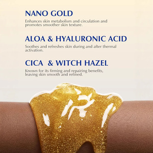 Crème de massage amincissante et raffermissante anti-cellulite à action rapide Burn Gold, <span class=keywords><strong>gel</strong></span> <span class=keywords><strong>cryo</strong></span>-thermo raffermissant Gold pour le ventre, les cuisses et les fesses - Product Image 5