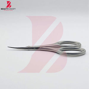 Ciseaux à cuticules professionnels de qualité salon, lame tranchante, coupe-peaux mortes pour pédicure et manucure - Product Image 4