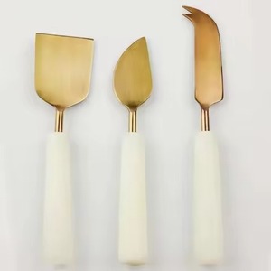 Stylish Living <b>Cheese</b> <b>Knife</b> <b>Set</b> Stainless Steel <b>Cheese</b> Slicer Cutter Tools Kitchen Serving Kit - Product Image 2