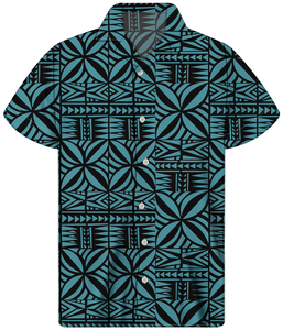 Chemise Hawaïenne en Coton à Boutons pour Homme, Confortable, de Haute Qualité, Anti-rétrécissement, à Manches Courtes, Imprimée Numérique, Style Décontracté, Idéale pour l'Été - Product Image 1
