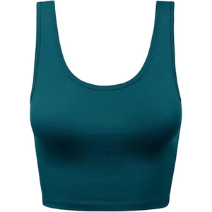 เสื้อชั้นในกีฬาสำหรับผู้หญิงสมัยใหม่ – ดีไซน์ทรงเสื้อกล้ามแฟชั่น ผ้าเนื้อนุ่มยืดหยุ่น เหมาะสำหรับออกกำลังกาย โยคะ และชุดลำลอง - Product Image 6