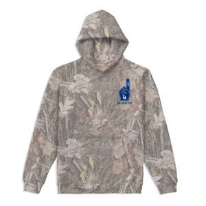 Sweat-shirt à capuche camouflage personnalisé pour homme, en molleton de coton, avec poche kangourou, pour la chasse en plein air et le streetwear - Product Image 1