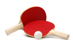 Raquette de tennis de table professionnelle de haute qualité en fibre de carbone et plastique avec lame en bois durable et poignée confortable - Product Image 4