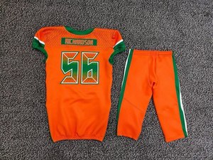 Uniforme de Fútbol Americano Personalizado para Equipos Juveniles, Venta al por Mayor, Sublimación, Uniforme de Fútbol Americano con Tela Tackle Twill, Conjunto de Jersey de Práctica - Product Image 2