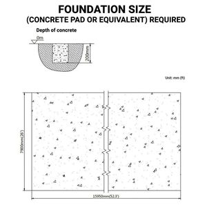 Invernadero de una sola capa de 50' x 25' para cultivo con película EVA transparente de 6 mil y lados enrollables con manivela - Product Image 5