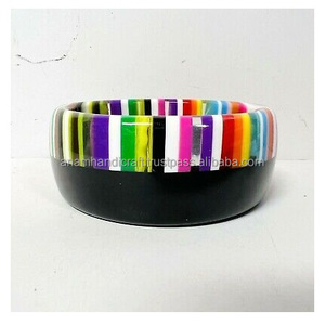 Handcrafted Vintage Angel Style <b>Resin</b> Craft for Women Customized High-End Customized Handcrafted Cufflink and Bangle From India - Product Image 4