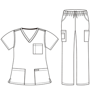 Tenue Médicale Hospitalière Nouveaux Coloris Lavable Manches Courtes Logo Personnalisé Ensemble Médecin Infirmière Extensible Uniformes Chirurgicaux – Vente Flash - Product Image 6