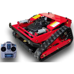 RC tracked mower with <b>wireless</b> remote system safe and convenient operation - Product Image 6