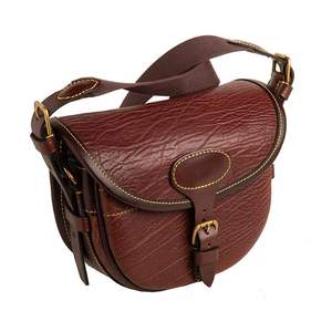 Pochette légère pour cartouches avec impression décorative, en cuir de vachette véritable de haute qualité, accessoires de chasse haut de gamme - Product Image 1