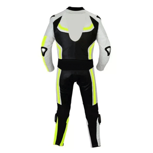 Traje de Motociclismo Unisex Personalizado de Cuero Vacuno Rojo, Protecciones de Armadura, Transpirable, Impermeable, Resistente al Viento, Talla Grande - Product Image 5