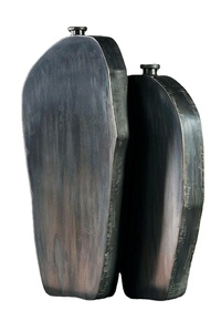 Jarrón Moderno de Metal, Decorativo, Hecho a Mano, Pieza de Decoración de Lujo para el Hogar, Diseño Artístico Único, Adorno de Mesa - Product Image 3