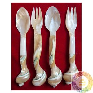 Cuchara de Concha Marina Hecha a Mano en Vietnam, Vajilla de Conchas Premium para el Hogar, Cocina, Restaurante y Distribución al por Mayor - Product Image 2