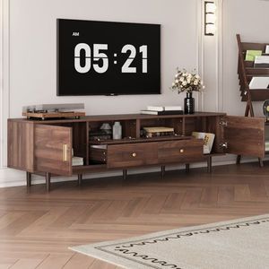 Mobile TV Moderno e Chic da 76 Pollici con Cassetti, Centro di Intrattenimento per TV fino a 85 Pollici, Mobile TV per Camera da Letto/Soggiorno - Product Image 4