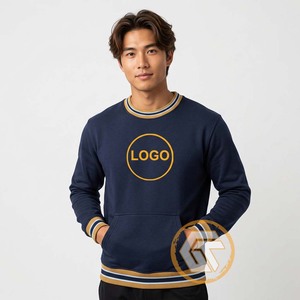 อัลฟ่าที่ปรับแต่งได้ |   เสื้อสเวตเชิ้ตผ้าฟลีซปักลาย GREEK TREASURES คอวี ทรงปกติ สำหรับผู้ชาย น้ำหนัก 500 กรัม แห้งเร็ว ผลิตจากผ้าฝ้ายแท้ 100% ยี่ห้อ Phi Solid - Product Image 2