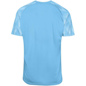 Camiseta de Fútbol Unisex Personalizada con Cuello en V, Color Azul Claro, Manga Corta, Transpirable, Absorbe la Humedad, Ropa Deportiva de Poliéster, Corte Regular para Adultos - Product Image 2