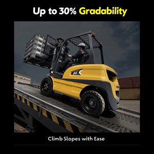 Электрический вилочный погрузчик 2-3 тонны с двигателем переменного тока, гидроусилителем руля и литиевой батареей для складской логистики - Product Image 6