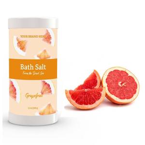 Aromasong Int. Sels de bain naturels de la Mer Morte fabriqués aux États-Unis, marque distributeur, saveur pamplemousse, stimulant et revitalisant pour le corps - Product Image 2