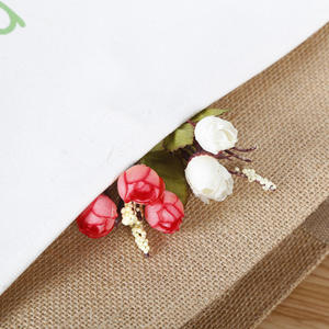 Foldable Jute Canvas Shopping Bag with Eco-Friendly Materials and Lightweight Design - Product Image 3