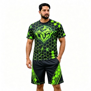 Conjunto de Camisa y Pantalones Cortos de Verano de Algodón Transpirable, Diseño Personalizado, Ropa Casual Cómoda para Uso Diario, Viajes, Vacaciones en la Playa - Product Image 1