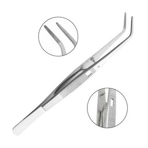 Pince chirurgicale dentaire auto-bloquante de qualité supérieure, en acier inoxydable de haute précision, avec mécanisme de verrouillage et pointes dentelées - Product Image 2
