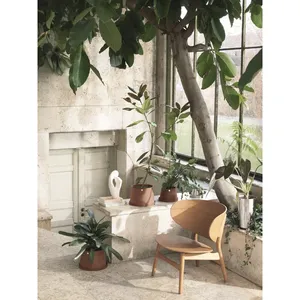 Handmade <b>Unique</b> Handcrafted Eco-Friendly Coastal Iron Planter for Indoor Use Tabletop Premium Round Flower <b>Vase</b> - Product Image 2