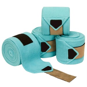 Bandage en polaire premium pour chevaux, pour la protection et le confort des jambes, antidérapant, bandages de polo pour chevaux durables, bandages de polo pour chevaux OEM - Product Image 1