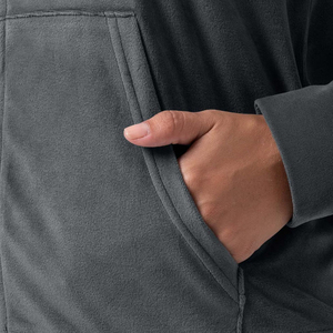 Conjunto de Sudadera con Capucha y Pantalones Deportivos de Dos Piezas con Cierre, Bordado Personalizado, Transpirable, Informal, de Alta Calidad, para Hombre - Product Image 5