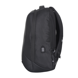 Sac à dos antivol pour ordinateur portable Arctic Fox Stone avec port USB, idéal pour les voyages d'affaires, en nylon Oxford noir - Product Image 6