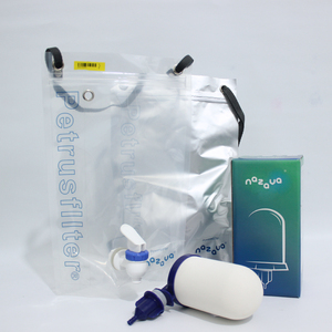 Nazava 手动户外滤水器 中型 透明塑料 <span class=keywords><strong>2</strong></span> X 13.5 英寸 印度尼西亚西爪哇 - Product Image 3