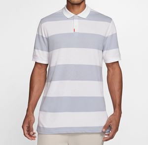 Polo con forro a rayas para hombre, camisetas deportivas personalizadas de calidad, estampadas - Product Image 5