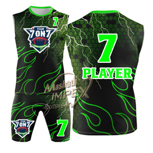 ชุดเสื้อฟุตบอล 7v7 / 7on7 แบบสั่งทำพิเศษ ผ้าแห้งเร็ว ระบายอากาศได้ดี แบบกลับด้านได้ - Product Image 3