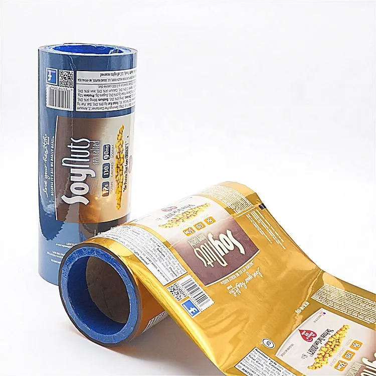 Fábrica direta Food Grade Laminado Embalagem Plástico Metalizado Cpp/Opp/Pet Film Alumínio Foil Roll Preço Fábrica