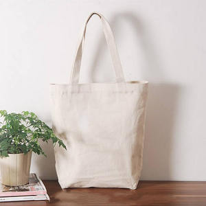 Sac fourre-tout en toile personnalisé avec logo, poignée d'épaule, robuste, réutilisable, pour courses, usage quotidien, emballage en boîte - Product Image 4