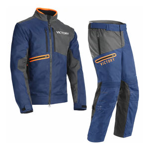 Combinaison de moto imperméable personnalisée, veste et pantalon de moto, équipement de protection pour motards, tourisme aventureux, course hors route - Product Image 4