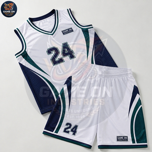 Private Lable Fully Customized Made New Arrival Premium Quality Hand Made Easy To Wear Breathable Lightweight Basketball Uniform - Product Image 6