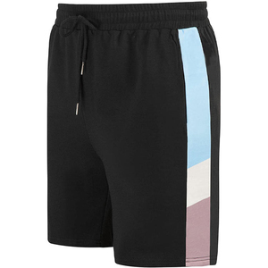 Ensemble d'été pour homme au design minimaliste, tenue décontractée avec empiècements contrastants - Product Image 4