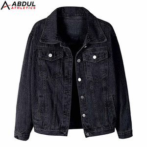 Veste d'hiver décontractée en jean pour homme, doublure chaude intégrée, look tendance, idéale pour la saison hivernale et le quotidien - Product Image 1