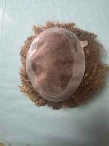 Prothèse capillaire homme en cheveux humains indiens Remy bouclés, base mono - TAZ HAIR BANGLADESH - Product Image 6