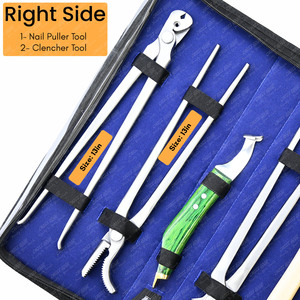 ชุดเครื่องมือ farrier คุณภาพสูงแบบพรีเมี่ยมสำหรับขนม้า<span class=keywords><strong>3</strong></span>คีมตัดเล็บ - Product Image 3