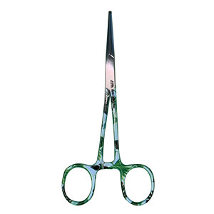 Pinzas de Mosquito Curvas de Acero para Arterias, Instrumentos Quirúrgicos Médicos de Alta Calidad con Mango de Camuflaje Verde para Cirugía General - Product Image 1
