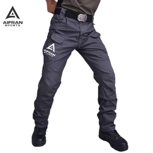 Pantalones Utilitarios para Hombre con Logotipo Personalizado, Pantalones Cargo Transpirables y Duraderos con Múltiples Bolsillos, Venta al Por Mayor - Product Image 4