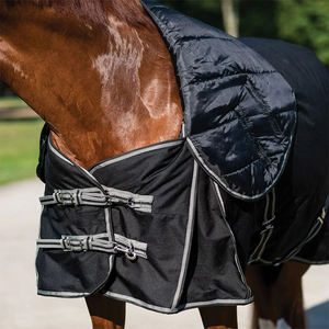 Manta acolchada para caballo, de piel sintética de conejo, relleno de fibra de poliéster, para equitación, de fabricantes. - Product Image 2